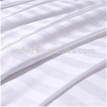 Оптовая Polyeter хлопок смесь Белый 1см/2см/3см полоску ткани на постельное белье постельное белье 